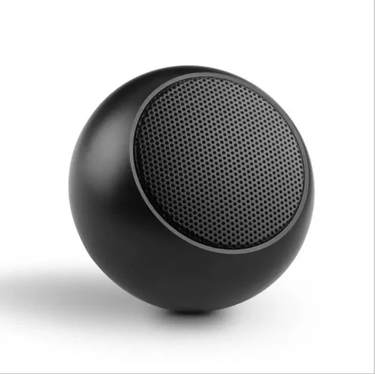 Wireless Bluetooth Speaker Portable Small Steel Gun Metal Heavy Stereo Surround Subwoofer Outdoor Mini Bluetooth Small Speaker